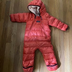 Patagonia 3-6 month baby snowsuit